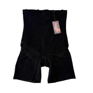 HONEYLOVE Superpower Shorts 1X NWT Black Shapewear Sculpting Compression NEW 1X